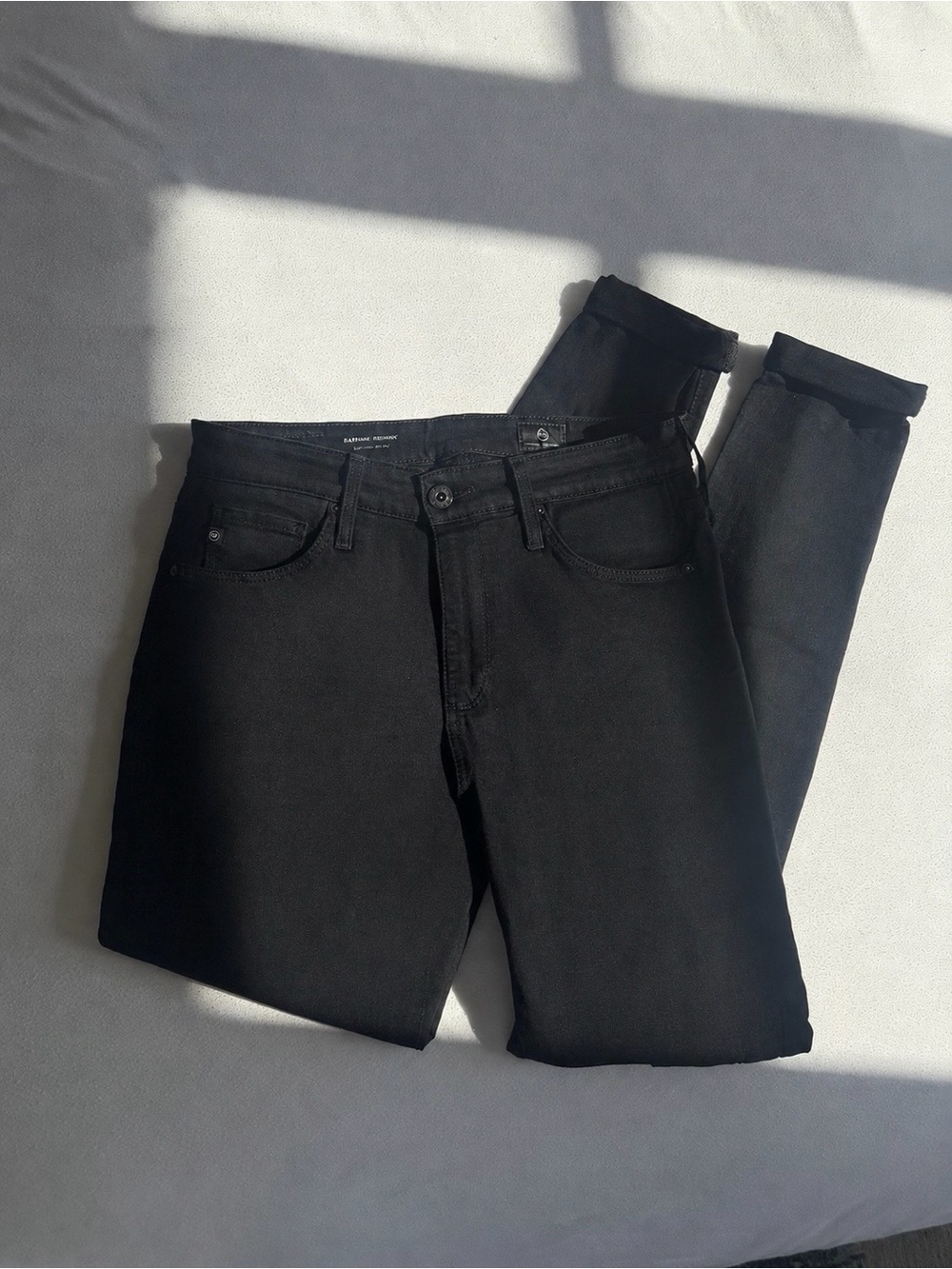 AG Adriano Goldschmied Black Skinny Jeans